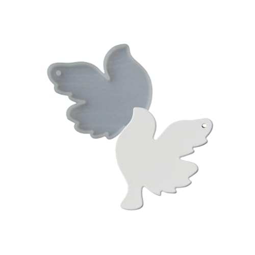 Silikonform Friedenstauben Anhänger Formen Harz Crafting Formen Nicht Stick Silikonformen Für Hausgemachte Backen Und Handgefertigte Projekte Hängen Ornamentformen von Mocoocouture