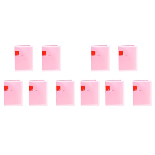 Mocturnity 10 x Kunststoff A5 Papier 20 Taschen Dokument Datei Ordner Unterstützung, Rosa Mocturnity 10 x Kunststoff A5 Papier 20 Taschen Dokument Datei Ordner Unterstützung, Rosa von Mocturnity