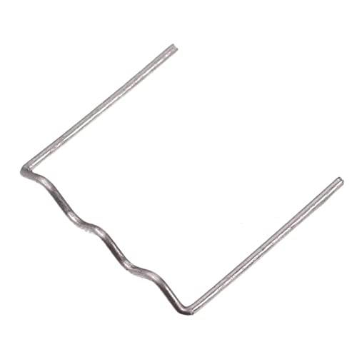 Mocturnity 100 Stück Heftklammern aus Kunststoff, Reparaturmaschine für Automobil, Wellenhefter, zur Reparatur von Auto-Stoßstangen, 0,6 mm von Mocturnity