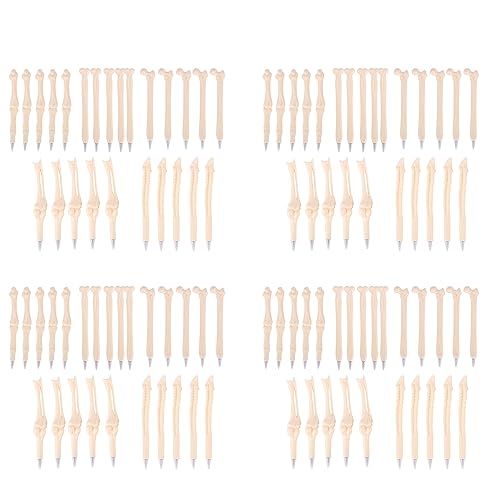 Mocturnity 100 Sücke Bone Design Kugelschreiber mit Schwarzer Tinte für Künstler, Arzt, Krankenschwester, Schule, Büro, Party von Mocturnity