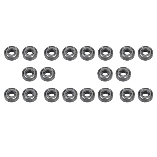 Mocturnity 20 Stück 6000Z/6000ZZ Doppelblinde Dichtring Rillenkugellager 26 mm x 10 mm x 8 mm Mocturnity 20 Stück 6000Z/6000ZZ Doppelblinde Dichtring Rillenkugellager 26 mm x 10 mm x 8 mm von Mocturnity