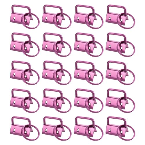 Mocturnity 20 Stück Zubehör mit Ringen für Taschenriemen, Rosa von Mocturnity