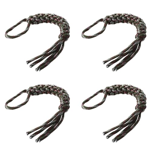 Mocturnity 4 x Maderaland Camo Paracord Square Weave Lanyard von Mocturnity
