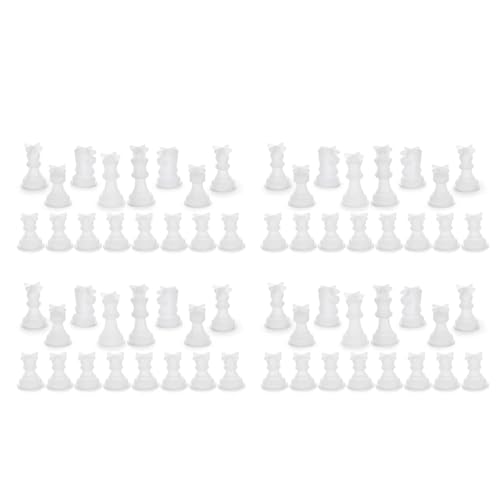 Mocturnity 4 x Schachform für Kunstharz, Silikon, Schach, Harz, Form Schach, Kristall, Epoxidharz, Formen für Basteln, Handwerk, Geburtstagsgeschenk Mocturnity 4 x Schachform für Kunstharz, Silikon, Schach, Harz, Form Schach, Kristall, Epoxidharz, Formen für Basteln, Handwerk, Geburtstagsgeschenk von Mocturnity