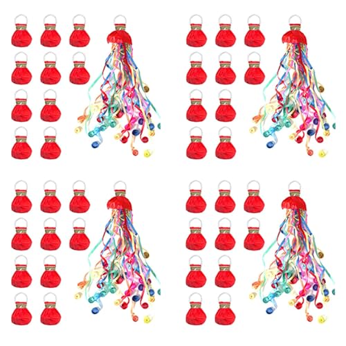 Mocturnity 40er-Pack Luftschlangen, Popper, Luftschlangen zum Werfen Von Hand, Saubere Konfetti, Papierknallbonbons für Feiern, Geburtstage, Vorschläge Mocturnity 40er-Pack Luftschlangen, Popper, Luftschlangen zum Werfen Von Hand, Saubere Konfetti, Papierknallbonbons für Feiern, Geburtstage, Vorschläge von Mocturnity