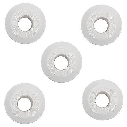 Mocturnity 5 x Kerzendocht, Docht, runder Docht, Lampendocht, Spule, 61 m, für die Herstellung von Kerzen von Mocturnity