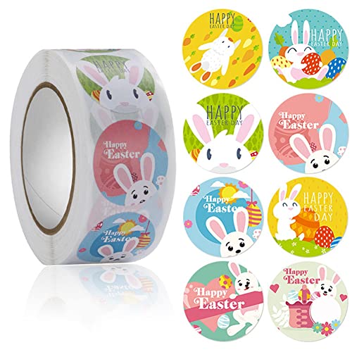 Mocturnity 500 StüCke/Rolle Frohe Kaninchen Aufkleber Niedliche Dichtungs Aufkleber Kuchen Backen Etiketten Party Kinder Geschenk TüTe Tags,B Mocturnity 500 StüCke/Rolle Frohe Kaninchen Aufkleber Niedliche Dichtungs Aufkleber Kuchen Backen Etiketten Party Kinder Geschenk TüTe Tags,B von Mocturnity