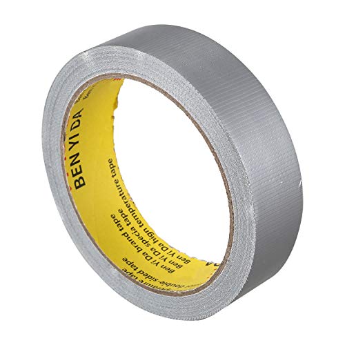 Mocturnity Adhesive Klebeband Wasserdichtes Gewebeklebeband Zum Verschließen Von Schuhen Farbe: Silbergrau Größe: 25 Mm X 10 Mm von Mocturnity