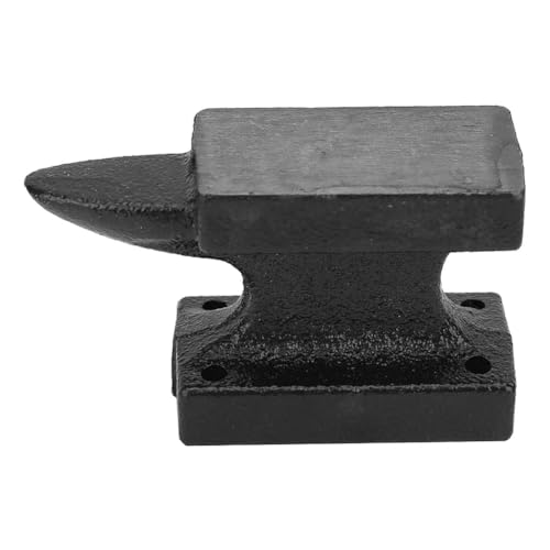 Mocturnity Amboss aus robustem Gusseisen, zur Herstellung von Perlen, Schmiedeamboss, Juweliere, Schmiede (zufällige Farbe) von Mocturnity