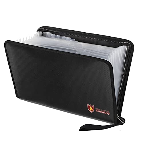 Mocturnity Ausziehbarer Dateiordner, feuerfest, feuerfest, Halterung für Dokumente, mit Etiketten, 12 Taschen Mocturnity Ausziehbarer Dateiordner, feuerfest, feuerfest, Halterung für Dokumente, mit Etiketten, 12 Taschen von Mocturnity