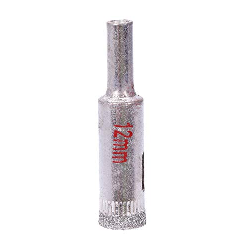 Mocturnity Bohrer, beschichtet mit Diamantpartikeln, Keramikfliesen, 12 mm Lochdurchmesser aus Glas von Mocturnity