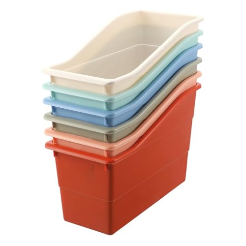 Mocturnity Buchbox, 6-teilig, verbunden, Aufbewahrungsbox für Bücher, Zeitschriftenständer, Aktenschrank, Regal für Büro und Klassenzimmer Mocturnity Buchbox, 6-teilig, verbunden, Aufbewahrungsbox für Bücher, Zeitschriftenständer, Aktenschrank, Regal für Büro und Klassenzimmer von Mocturnity