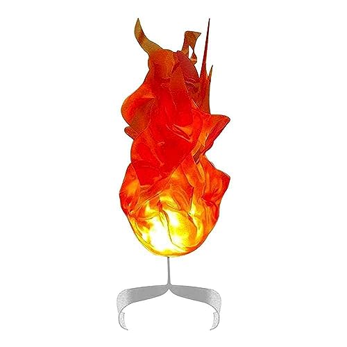 Mocturnity Halloween, Lustiges Spielzeug, Magischer Feuerball auf der Hand, LED-Dekoration für Zuhause, Leuchtender Feuerball, Exquisite Ornamente, Langlebig, Hohe Qualität, Einfach zu Bedienen von Mocturnity