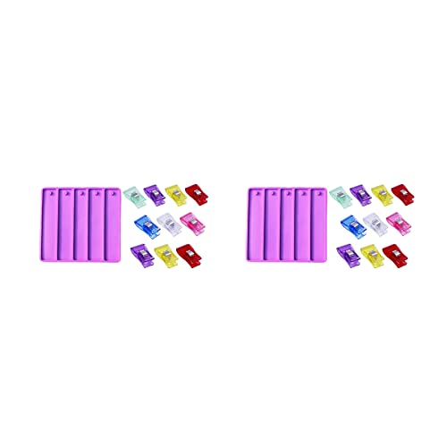 Mocturnity Kreditkartenabzieher aus Silikonharz, 20 verschiedene Farben, Bankkartenrekorder aus Acryl, Kartengravierer für lange Nägel von Mocturnity