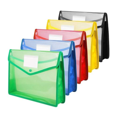 Mocturnity Kunststoff-Geldbörsen im A4-Format, Kunststoff-Geldbörsen Zur Aufbewahrung Von Aktenordnern mit Schnappverschluss und Tasche, Wasserdichte, Transparente Aktentasche im A4-Format Mocturnity Kunststoff-Geldbörsen im A4-Format, Kunststoff-Geldbörsen Zur Aufbewahrung Von Aktenordnern mit Schnappverschluss und Tasche, Wasserdichte, Transparente Aktentasche im A4-Format von Mocturnity
