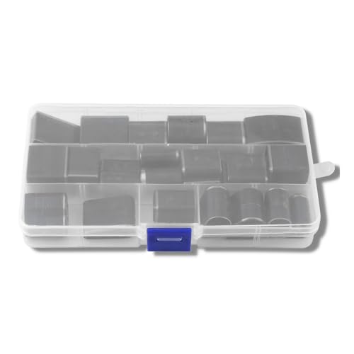 Mocturnity Leder-Stanzwerkzeug-Set, 39-Teilig, Leder-Loch-Hohlstanzer, DIY-Werkzeug-Set, Metallgürtel, Kunststoffbox von Mocturnity
