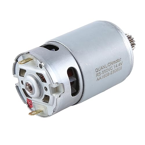 Mocturnity Motor RS550 Getriebemotor, 15 Zähne, für Mini-Säge, 14,4 V, 29800 U/min Mocturnity Motor RS550 Getriebemotor, 15 Zähne, für Mini-Säge, 14,4 V, 29800 U/min von Mocturnity