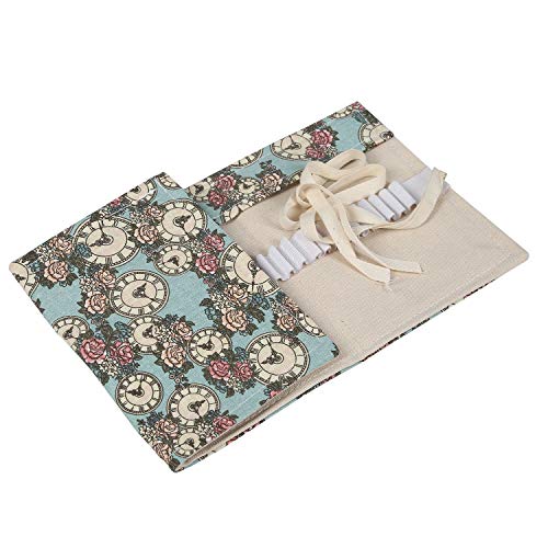 Mocturnity Schultasche aus Segeltuch, Aufbewahrungsbox, 36 Löcher, Rosa von Mocturnity