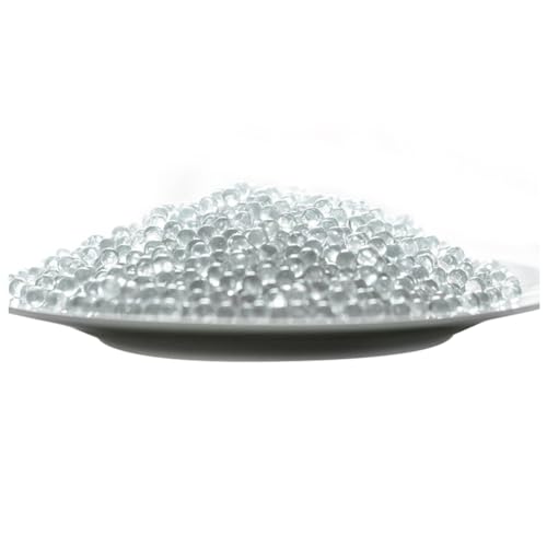 Mocturnity Zeolith aus transparentem Glas, rund, robust, Zeolithperlen, Glaskugeln mit 6 mm Durchmesser, 2000 Glasperlen Mocturnity Zeolith aus transparentem Glas, rund, robust, Zeolithperlen, Glaskugeln mit 6 mm Durchmesser, 2000 Glasperlen von Mocturnity