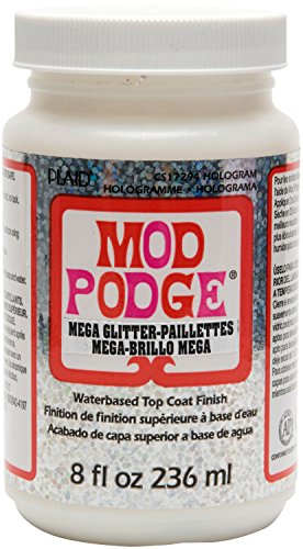 Mod Podge CS17294 mega Glitter Hologram 236ml, 236 Milliliter von Mod Podge