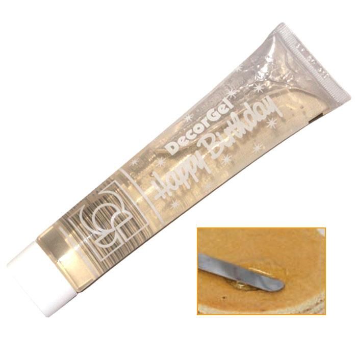 Decor-Gel Tortenbilder-Untergrund, geschmacksneutral, transparent, 50g Decor-Gel Tortenbilder-Untergrund, geschmacksneutral, transparent, 50g von Modecor