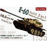 Heavy tank Sabeltiger E-60 Ausf.B 12.8cm Kwk 2 in 1 - Fist of War Heavy tank Sabeltiger E-60 Ausf.B 12.8cm Kwk 2 in 1 - Fist of War von Modelcollect