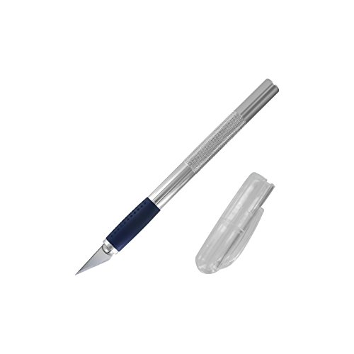 Modelcraft Bastelmesser #1 mit weichem Griff, Silber von Modelcraft