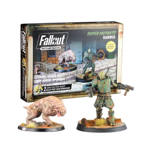 Modiphius Fallout Wasteland Warfare Super Mutants Hammer von Modiphius