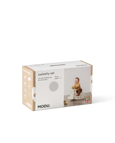 Spielzeug der Marke Modu. Modell 14 tlg. Baukasten Starter-Set Modu Playsystem Curiosity von 0-6 Jahren - Sand Grey/Honey Yello Spielzeug der Marke Modu. Modell 14 tlg. Baukasten Starter-Set Modu Playsystem Curiosity von 0-6 Jahren - Sand Grey/Honey Yello von Modu