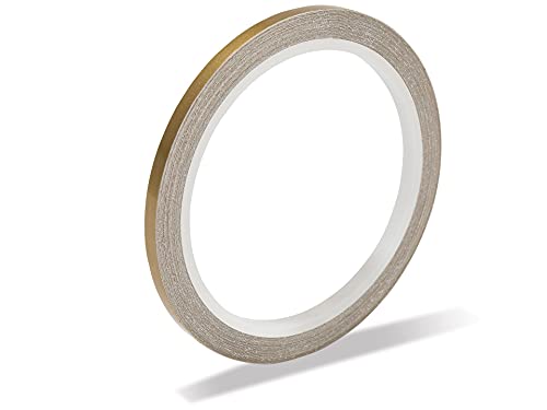 Modulor Metallic-Klebeband farbig, glänzend, b = 5 mm, 10 m, gold von Modulor