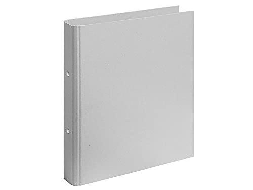 Modulor Ringbuch Graukarton für DIN A4, 2-Ringmechanik 25mm, grau von Modulor