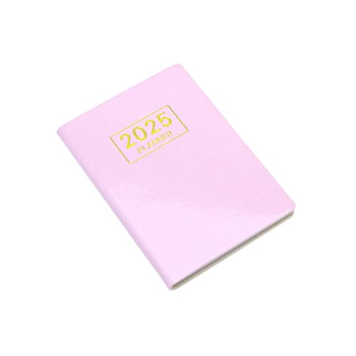 Mogoostry Taschenplaner 2025 Mini Wochenplaner 7,6 x 10,2 cm Starlight Pink Leder 2025 Pocket Notizblock Tagesplaner Kalender Planer Mogoostry Taschenplaner 2025 Mini Wochenplaner 7,6 x 10,2 cm Starlight Pink Leder 2025 Pocket Notizblock Tagesplaner Kalender Planer von Mogoostry