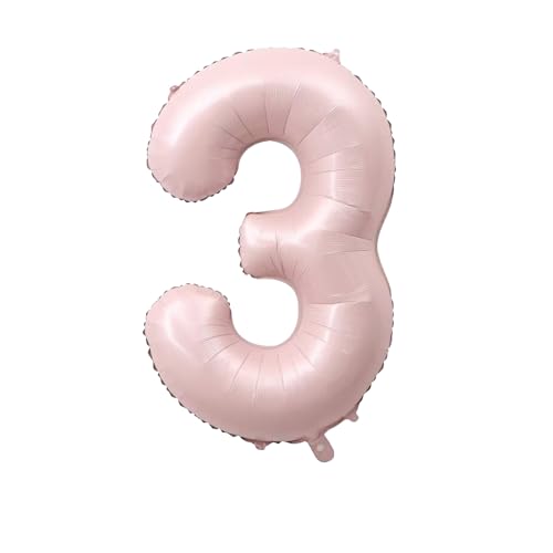 Moguri 40 Inch Geburtstagsballon Nummer 3, Beige Folienballon, Happy Birthday Dekoration, Einfaches Aufblasen Für Party, Hochzeit Und Veranstaltungen Moguri 40 Inch Geburtstagsballon Nummer 3, Beige Folienballon, Happy Birthday Dekoration, Einfaches Aufblasen Für Party, Hochzeit Und Veranstaltungen von Moguri