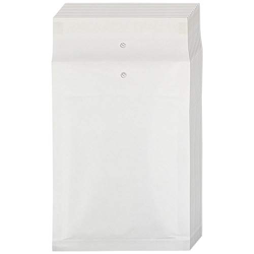 10 Stück Luftpolstertaschen, Luftpolsterumschläge - Größe: A/1, A1 - Farbe: Weiß - Innenmaß 110 x 165 mm - Außenmaß 130 x 175 mm - haftklebend - Versandtaschen, Luftpolsterversandtaschen 10 Stück Luftpolstertaschen, Luftpolsterumschläge - Größe: A/1, A1 - Farbe: Weiß - Innenmaß 110 x 165 mm - Außenmaß 130 x 175 mm - haftklebend - Versandtaschen, Luftpolsterversandtaschen von MohMus