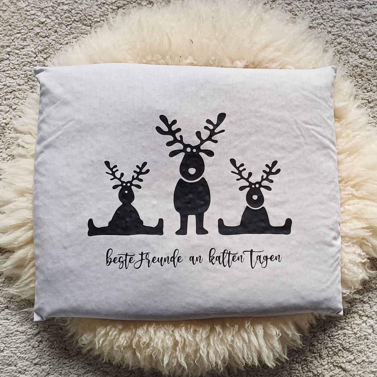 Körnerkissen Mit Aufdruck - Wärmekissen Für Die Mikrowelle Aus Baumwolle, 25x30cm Körnerkissen Mit Aufdruck - Wärmekissen Für Die Mikrowelle Aus Baumwolle, 25x30cm von MoiraLouArt