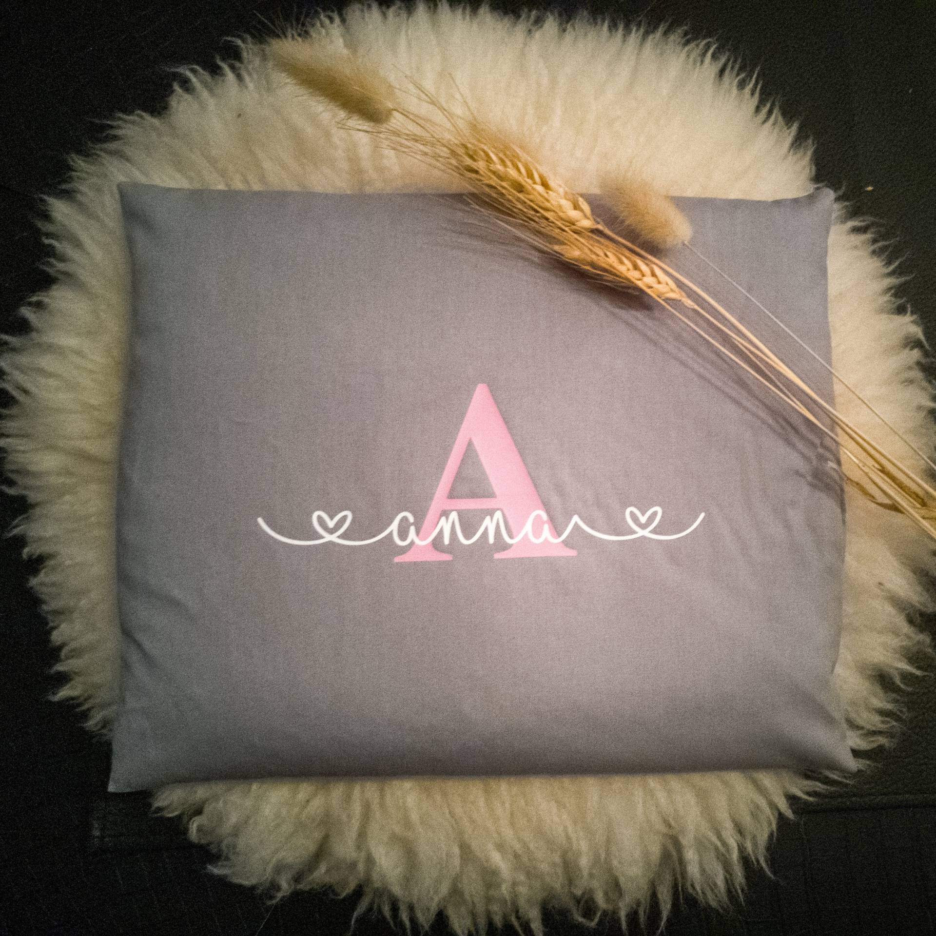 Personalisiertes Wärmekissen Mit Name Großbuchstabe, Körnerkissen Personalisiertes Wärmekissen Mit Name Großbuchstabe, Körnerkissen von MoiraLouArt