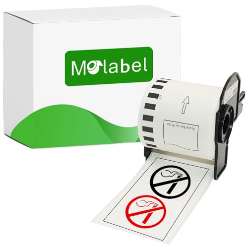 Molabel - 1 Rolle DK-22251 Selbstklebende Endlosetiketten, kompatibel mit Brother, 62mm x 15,24m, geeignet für Brother QL Etikettendrucker. Molabel - 1 Rolle DK-22251 Selbstklebende Endlosetiketten, kompatibel mit Brother, 62mm x 15,24m, geeignet für Brother QL Etikettendrucker. von Molabel