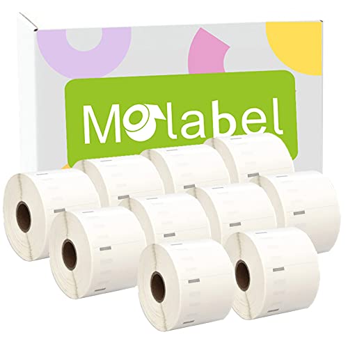 Molabel 11354 10pack 57 x 32 mm Compatible for DYMO S0722540 Dymo LabelWriter 300, 310, 315, 320, 330 series, 400 series, 450 series von Molabel