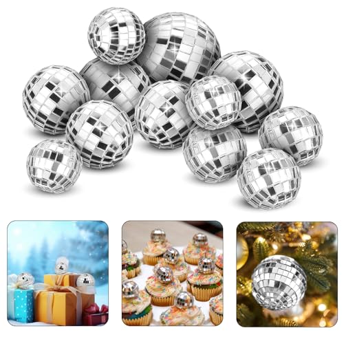Molain 12 Stück Discokugel Tortendeko,Kuchen Toppers discokugel deko Mini Discokugel Ball kuchendekoration Ball Cake Toppers für Geburtstag Kuchendekoration Disco-Thema Party Zubehör(12 Stück) Molain 12 Stück Discokugel Tortendeko,Kuchen Toppers discokugel deko Mini Discokugel Ball kuchendekoration Ball Cake Toppers für Geburtstag Kuchendekoration Disco-Thema Party Zubehör(12 Stück) von Molain