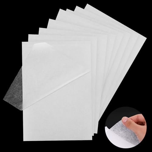 Molain 20 Stück Schmelzbarer Schnittstoff, 31 x 21 cm Bügelvlies Leichtes Schmelzbares Klebegewebe zum Aufbügeln für Textilien, Vorhang, Hemd, Kleid Saum, Stoffapplikationen, DIY Kunsthandwerk Molain 20 Stück Schmelzbarer Schnittstoff, 31 x 21 cm Bügelvlies Leichtes Schmelzbares Klebegewebe zum Aufbügeln für Textilien, Vorhang, Hemd, Kleid Saum, Stoffapplikationen, DIY Kunsthandwerk von Molain