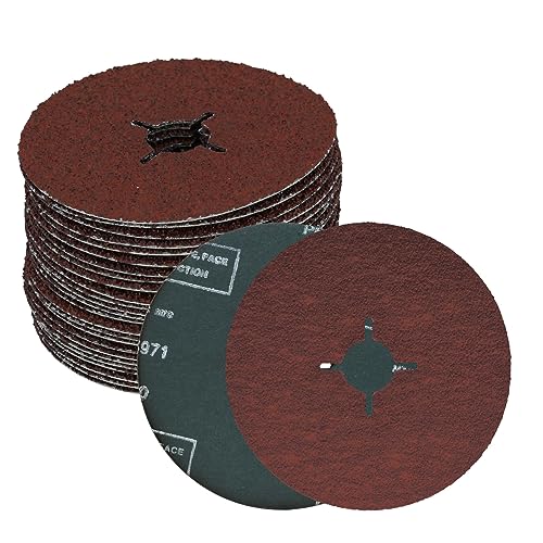 Molatool 10 Stück Fiberschleifscheiben Korund 180 mm P40 Molatool 10 Stück Fiberschleifscheiben Korund 180 mm P40 von Molatool
