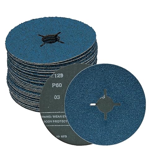 Molatool 10 Stück Fiberschleifscheiben Zirkon 180 mm P60 Molatool 10 Stück Fiberschleifscheiben Zirkon 180 mm P60 von Molatool