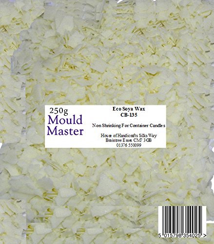 Moldmaster Öko-Sojawachs, 250 g, Weiß von Moldmaster