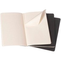 3 MOLESKINE Notizbücher Cahier ca. A6 liniert, schwarz Softcover 64 Seiten 3 MOLESKINE Notizbücher Cahier ca. A6 liniert, schwarz Softcover 64 Seiten von Moleskine