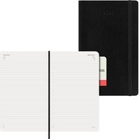 MOLESKINE Buchkalender Tageskalender 2026 schwarz von Moleskine