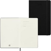 MOLESKINE Buchkalender Wochenkalender Smart 2026 schwarz von Moleskine