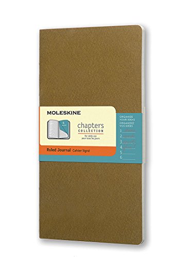 Moleskine Chapter Notizheft Slim Medium, Liniert, olive Moleskine Chapter Notizheft Slim Medium, Liniert, olive von Moleskine