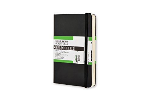 Moleskine City Notebook Brüssel, Pocket, Hardcover, schwarz von Moleskine