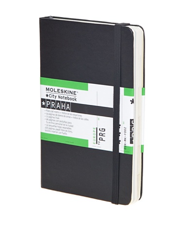 Moleskine City Notebook Prag, Pocket, Hardcover, schwarz von Moleskine