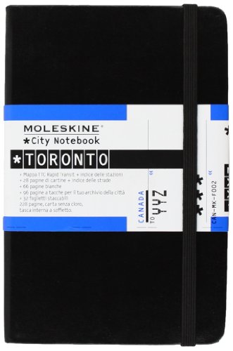 Moleskine City Notebook Tornto, Pocket, Hardcover, schwarz von Moleskine